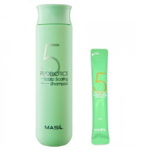 5 Probiotics Scalp Scaling Shampoo, 300 ml., 8 ml.