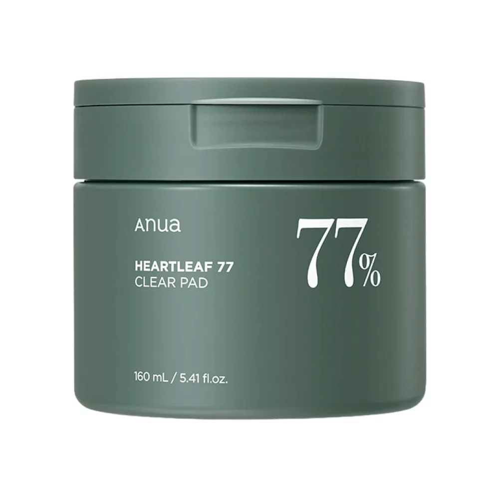 HEARTLEAF 77% CLEAR PAD, 160ml.